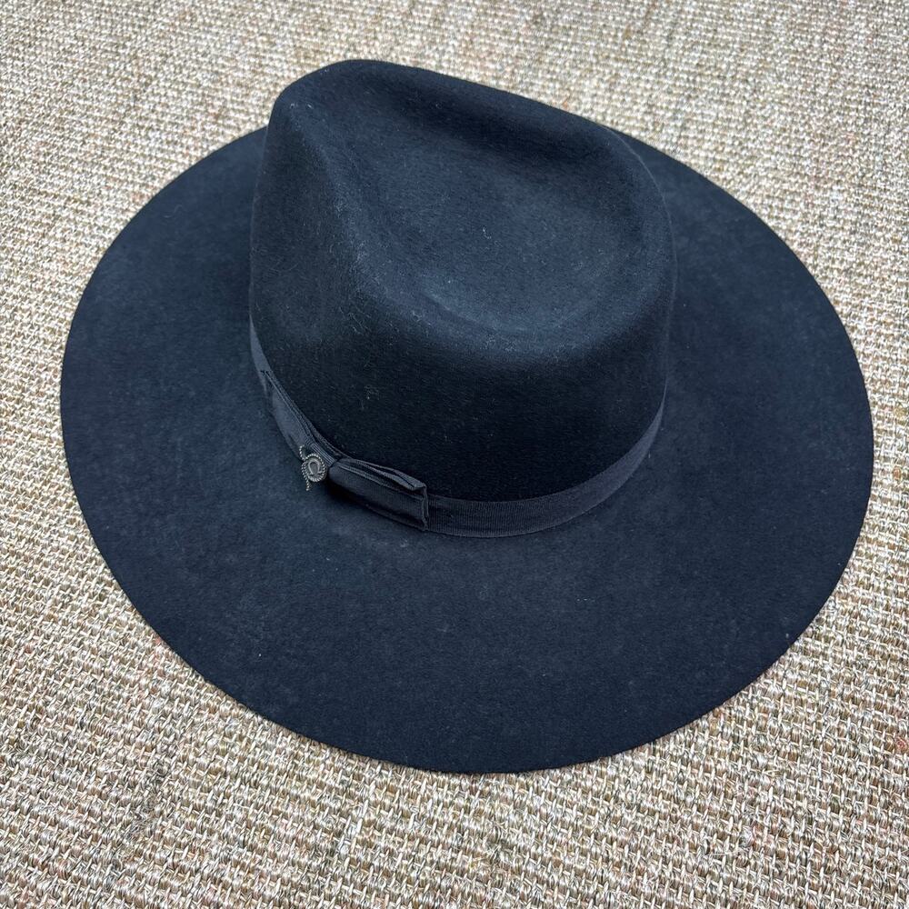 🤠 Charlie 1 Horse | Size Large | Black Felt Wide Brim Western Hat